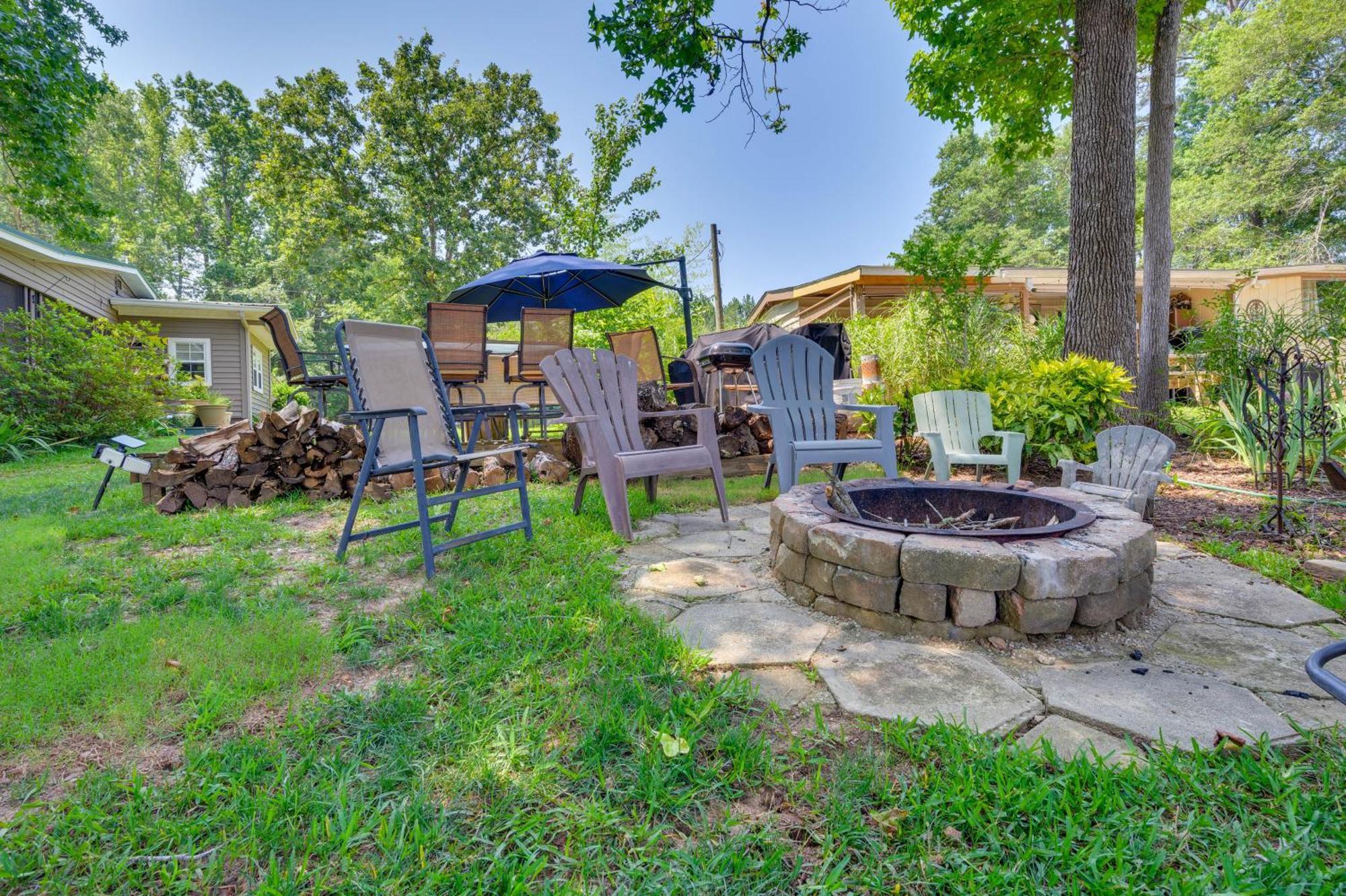 Lake Sinclair Crooked Creek Cottage With Fire Pit! Eatonton Exterior foto